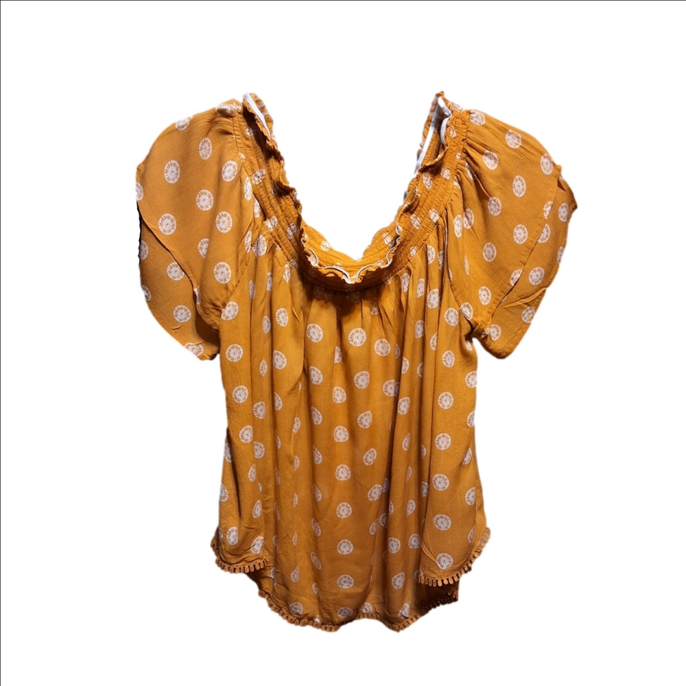 Rewind Off The Shoulder Boho Top